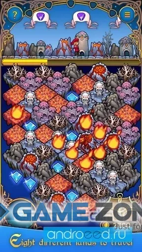 صورة من لعبة Jewel Road - Fantasy Match 3
