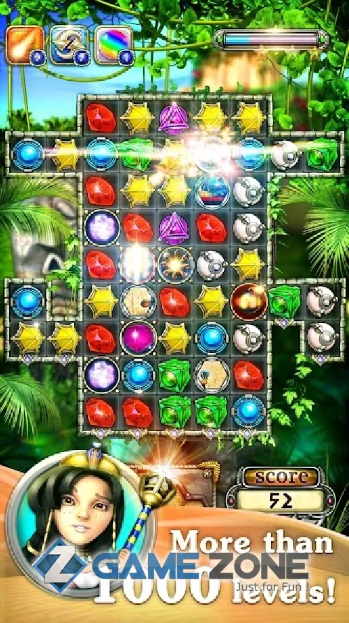 صورة من لعبة Jewellust Platinum: match 3