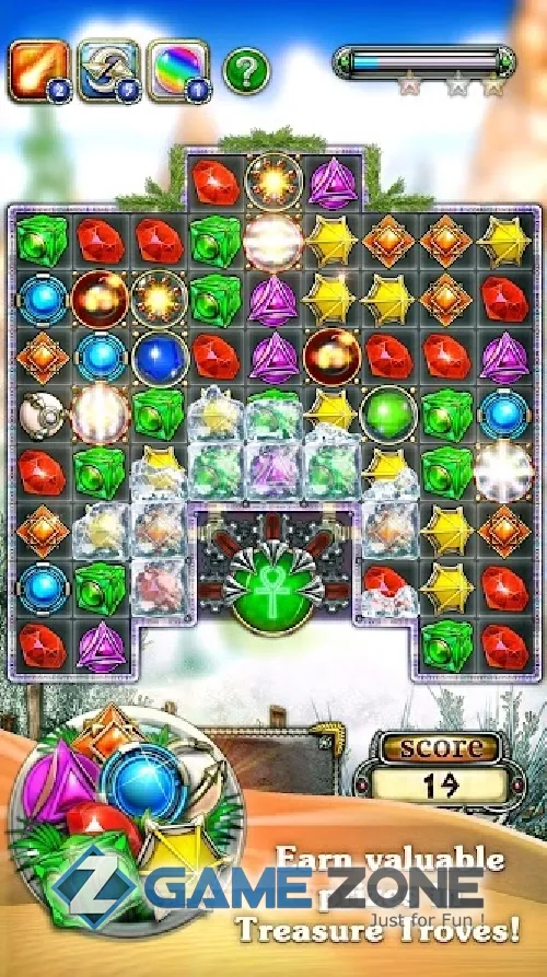 صورة من لعبة Jewellust Platinum: match 3
