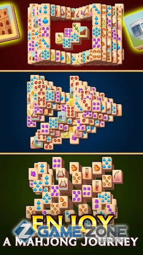 صورة من لعبة Jewels of Mahjong: Построй империю Маджонг