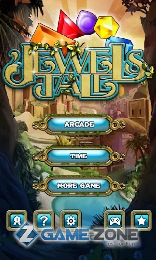 صورة من لعبة Jewels Saga
