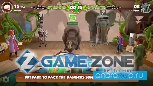 صورة من لعبة JUMANJI The Curse Returns