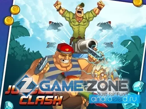 صورة من لعبة Jungle Clash