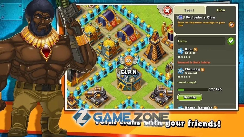 صورة من لعبة Jungle Heat: War of Clans