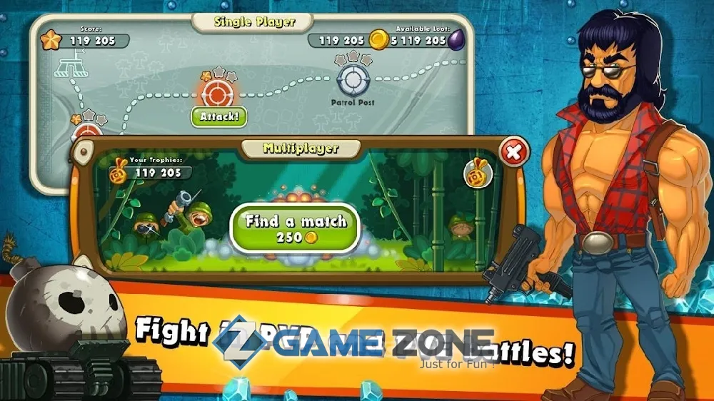 صورة من لعبة Jungle Heat: War of Clans
