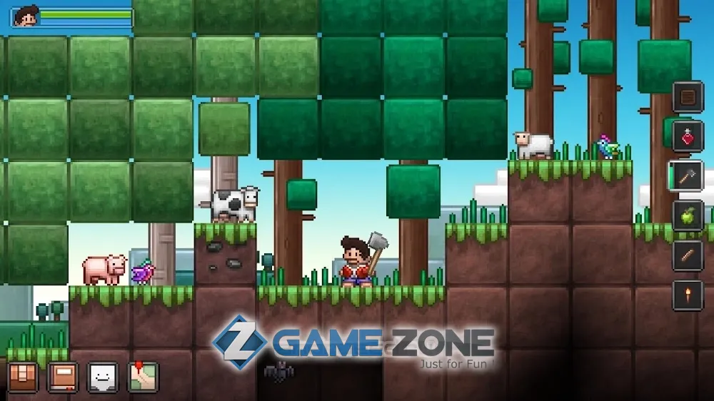 صورة من لعبة Junk Jack