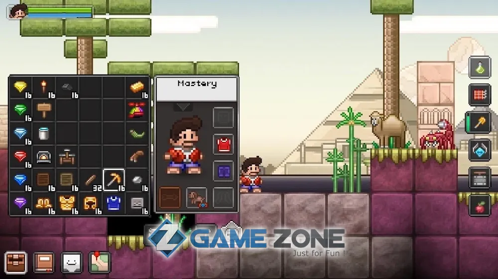 صورة من لعبة Junk Jack