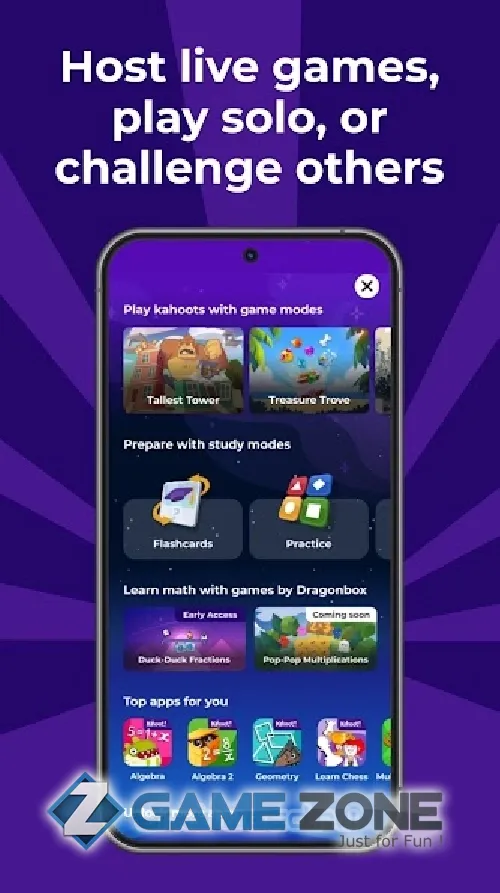 صورة من لعبة Kahoot Play & Create Quizzes