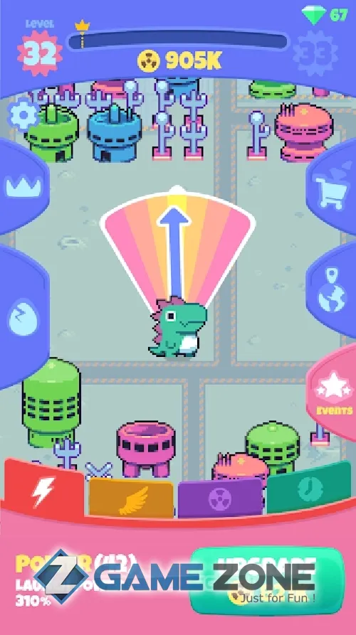 صورة من لعبة Kaiju Rush [Много денег]