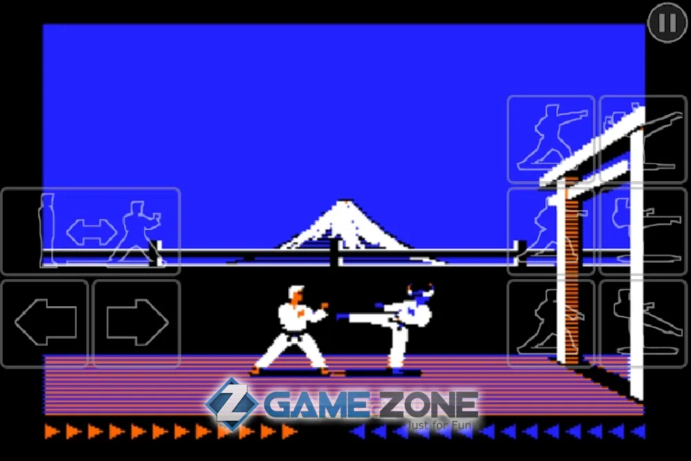 صورة من لعبة Karateka Classic