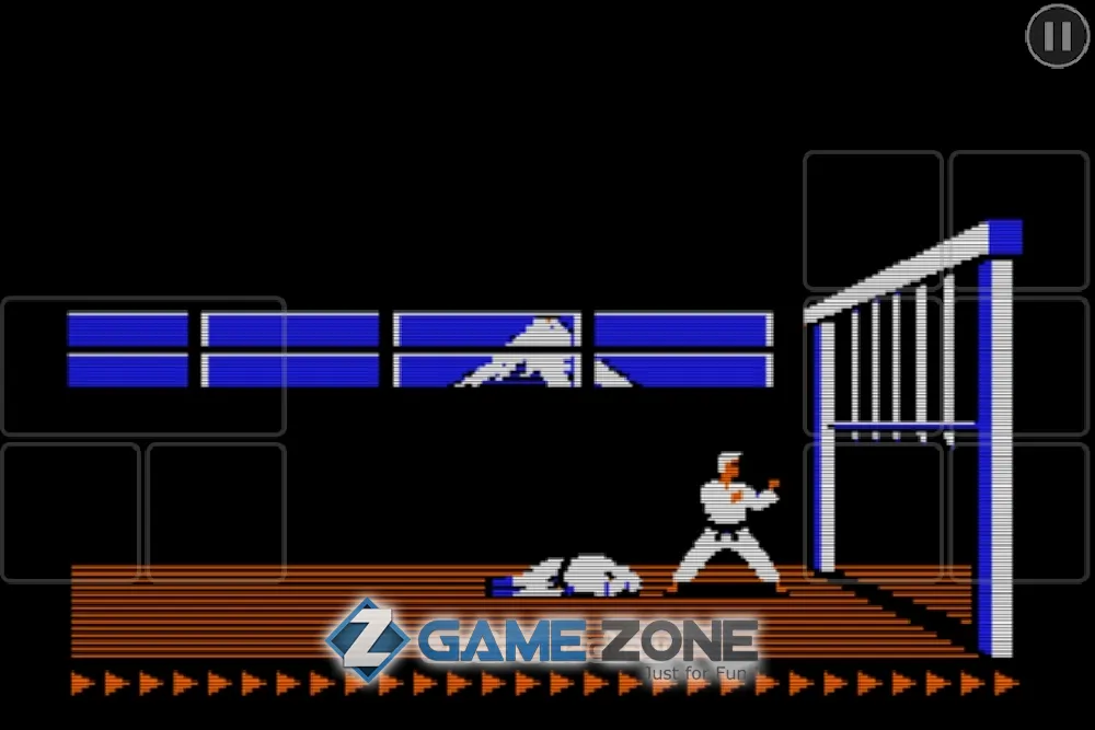 صورة من لعبة Karateka Classic