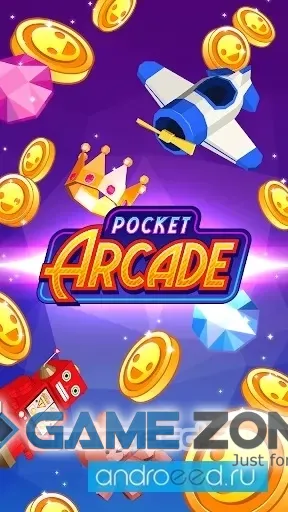 صورة من لعبة Pocket Arcade [Много денег]