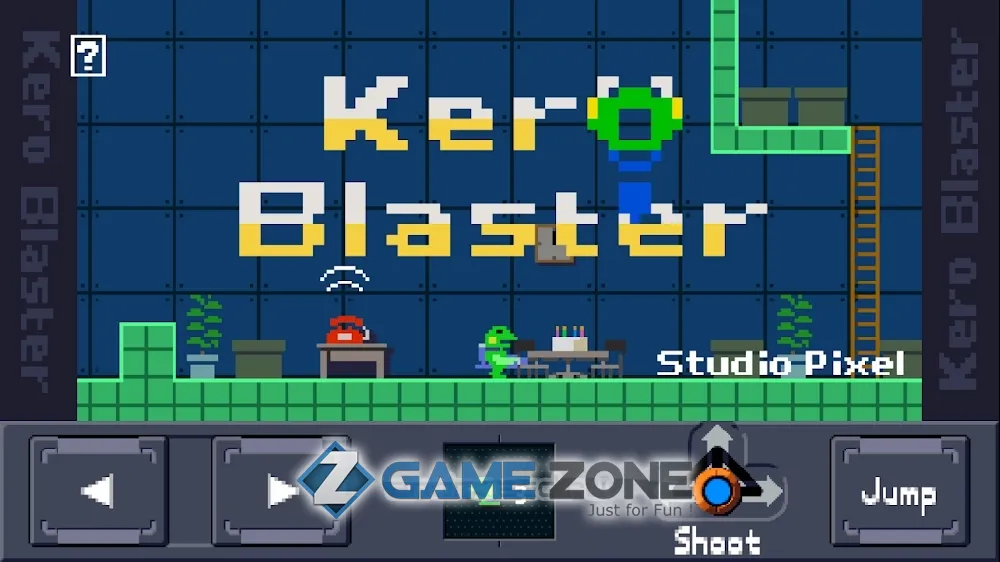 صورة من لعبة Kero Blaster
