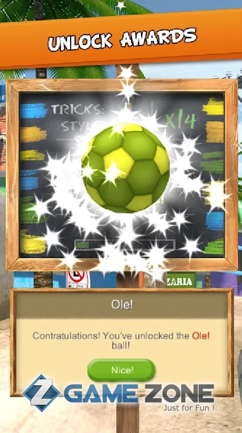 صورة من لعبة Kickerinho [Много денег]