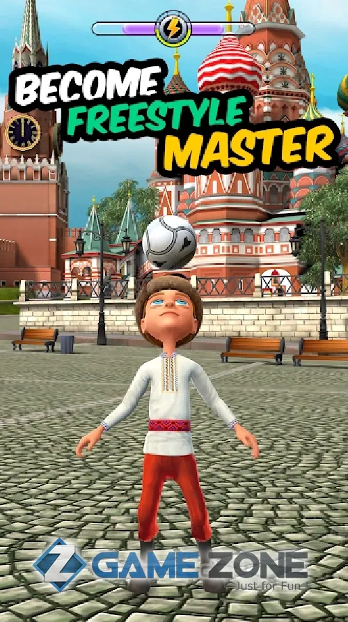 صورة من لعبة Kickerinho World