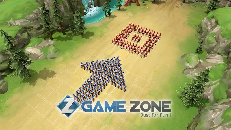 صورة من لعبة Kingdom Clash War Simulator  [Mod menu]