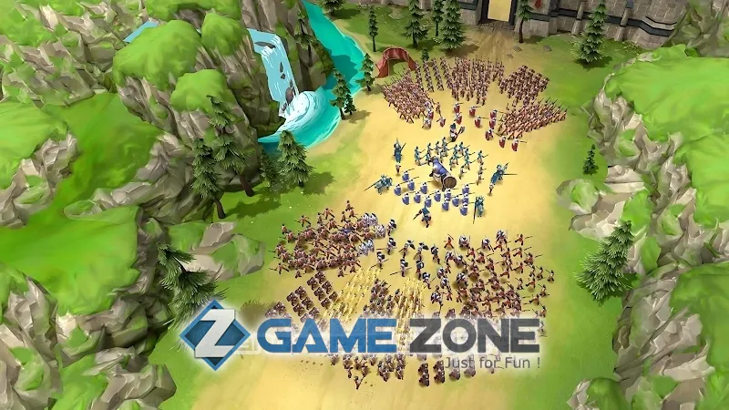 صورة من لعبة Kingdom Clash War Simulator  [Mod menu]