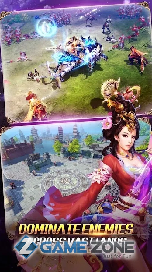 صورة من لعبة Kingdom Warriors