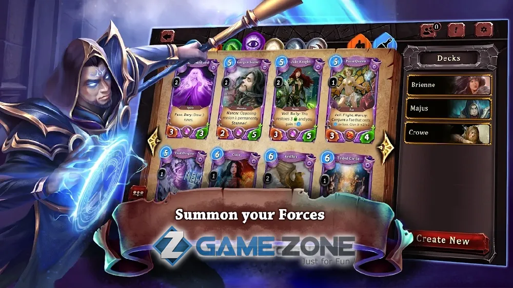 صورة من لعبة Runestrike CCG