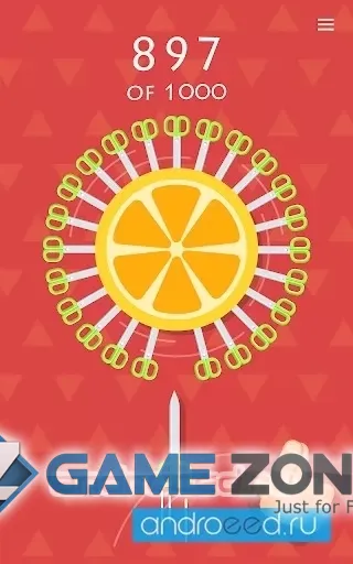 صورة من لعبة Knife vs Fruit: Just Shoot It! [Много денег]