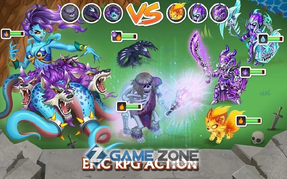 صورة من لعبة Knights and Dragons - Action RPG