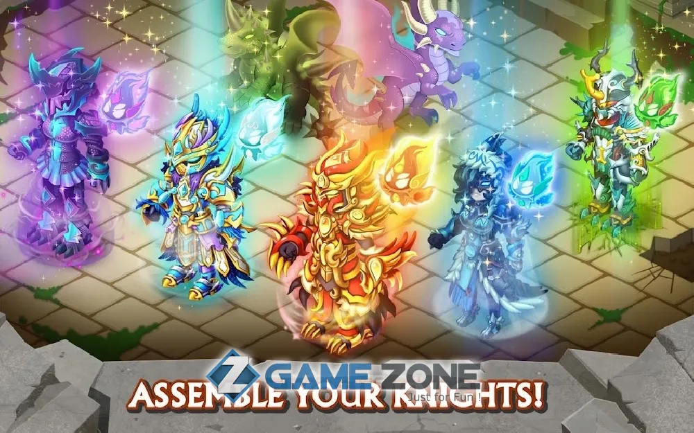 صورة من لعبة Knights and Dragons - Action RPG