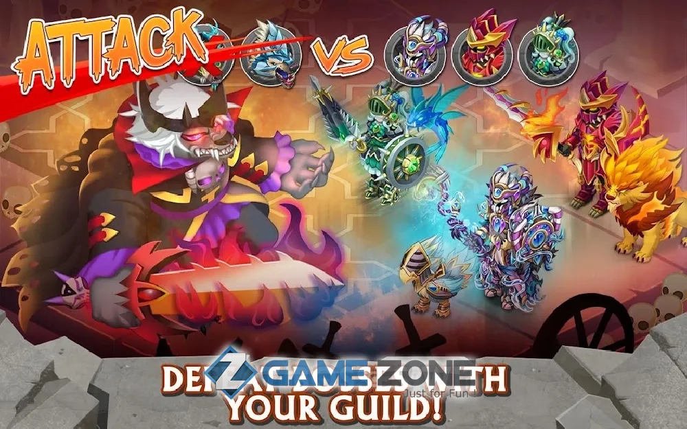 صورة من لعبة Knights and Dragons - Action RPG