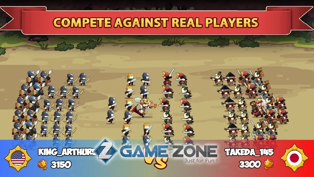 صورة من لعبة Knights and Glory - Tactical Battle Simulator