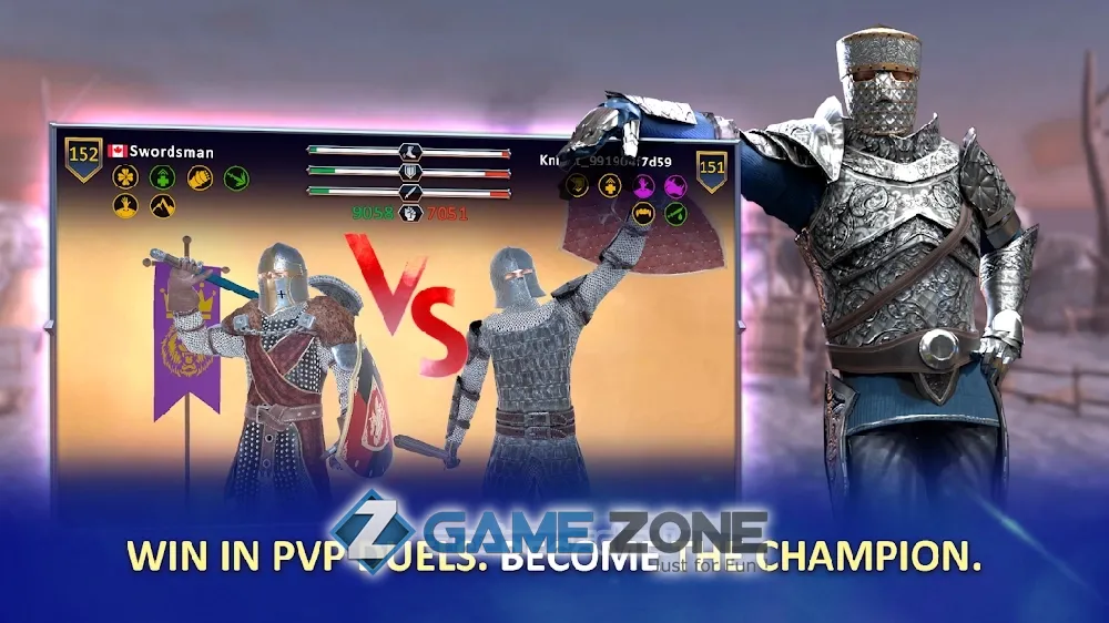 صورة من لعبة Knights Fight 2 New Blood [Mod Menu]