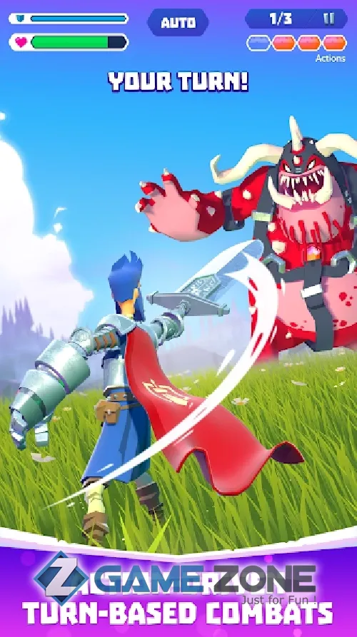 صورة من لعبة Knights of Fury