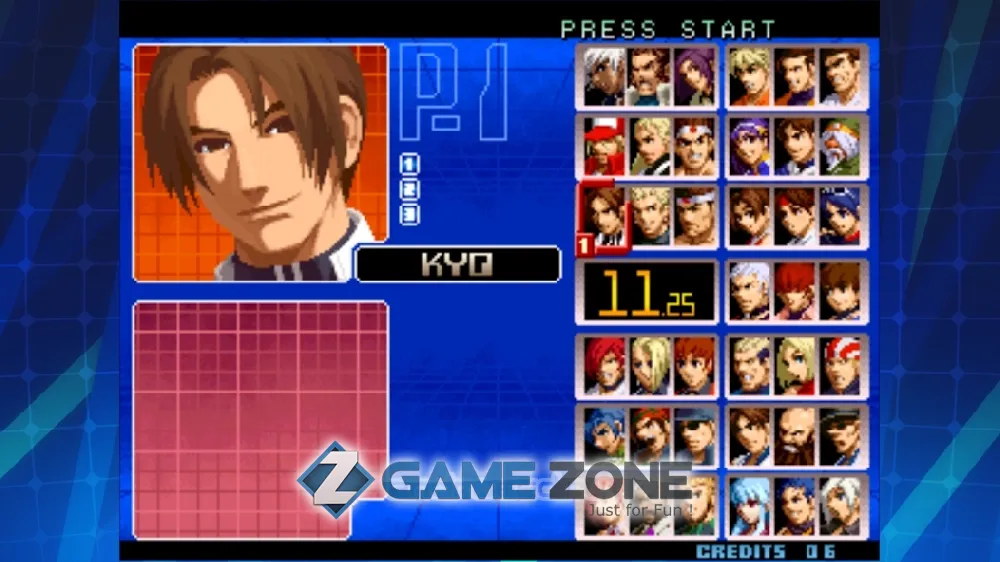 صورة من لعبة KOF 2002 ACA NEOGEO