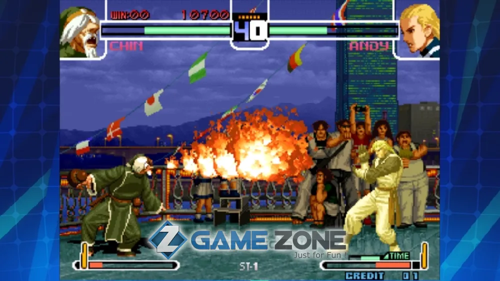 صورة من لعبة KOF 2002 ACA NEOGEO