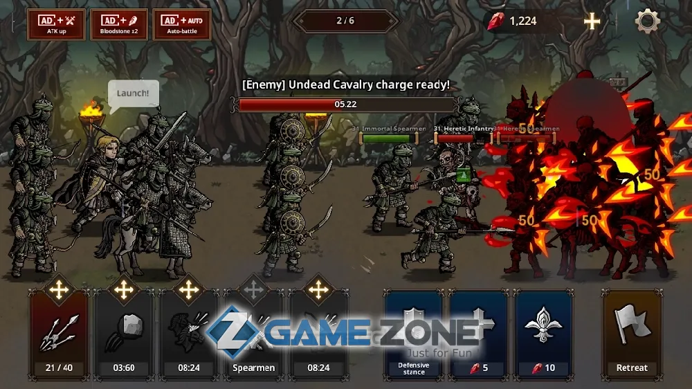 صورة من لعبة Kingampamp39s Blood The Defense [Free Shopping/Mod Menu]