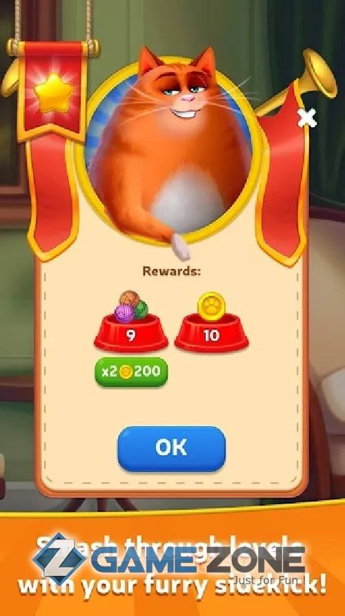 صورة من لعبة рKitty Scramble Word Stacks [Mod Money]