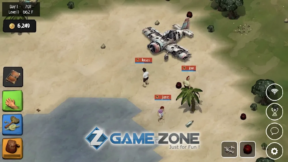 صورة من لعبة Krafteers: battle for survival [Unlocked]