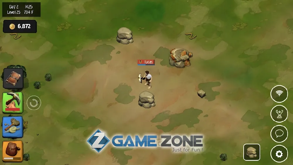 صورة من لعبة Krafteers: battle for survival [Unlocked]