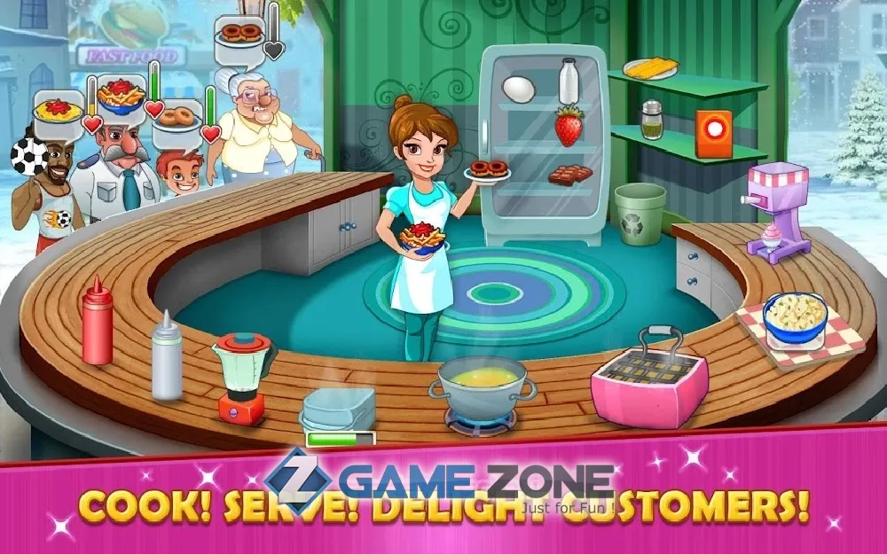 صورة من لعبة Kitchen story Food Fever ampndash Cooking Games [Mod Money/Adfree]