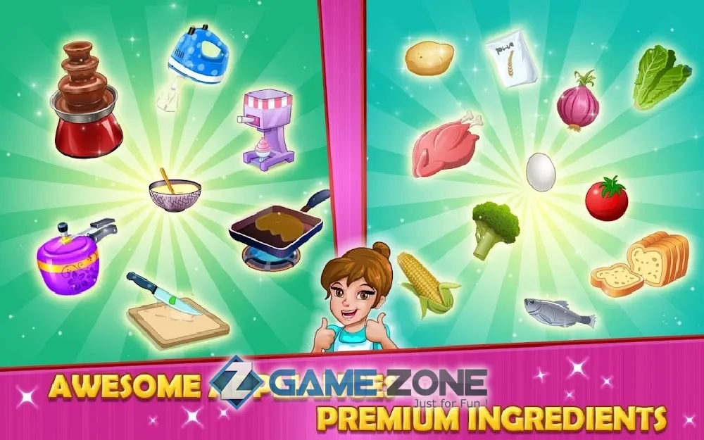 صورة من لعبة Kitchen story Food Fever ampndash Cooking Games [Mod Money/Adfree]