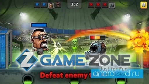 صورة من لعبة Кукольные футбольные бойцы - Steampunk Soccer