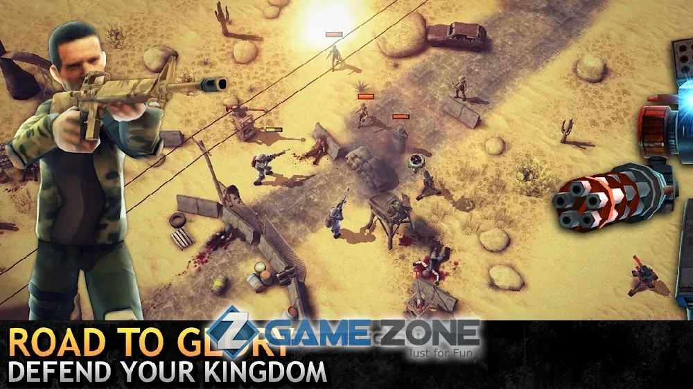 صورة من لعبة Last Hope - Heroes Zombie TD [Много денег]