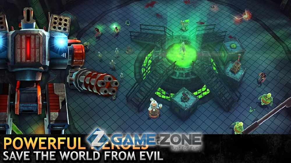صورة من لعبة Last Hope - Heroes Zombie TD [Много денег]