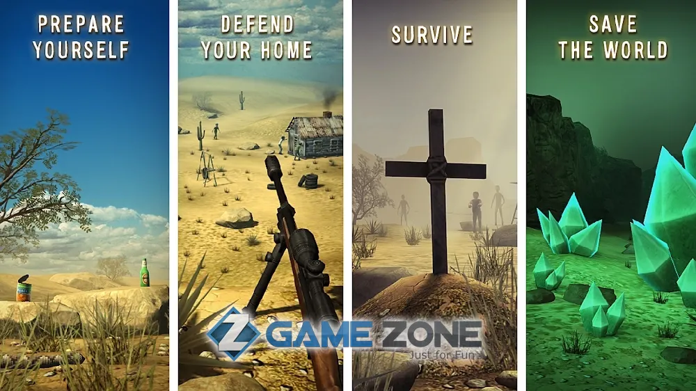 صورة من لعبة Last Hope - Zombie Sniper 3D [Много денег]