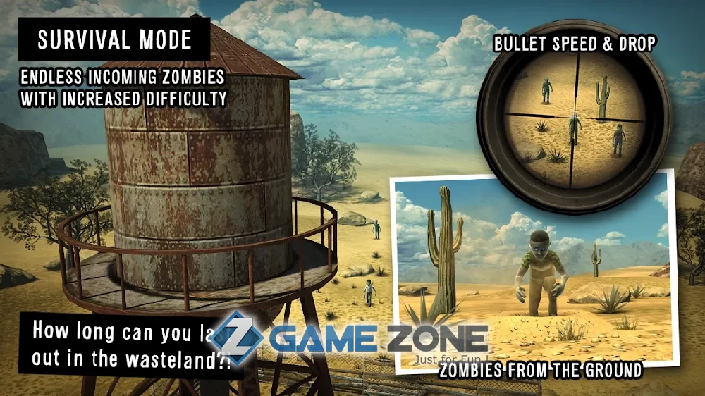 صورة من لعبة Last Hope - Zombie Sniper 3D [Много денег]
