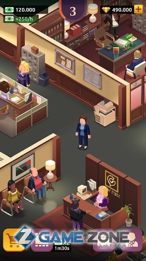 صورة من لعبة Law Empire Tycoon Idle Game Justice Simulator [Mod Money]