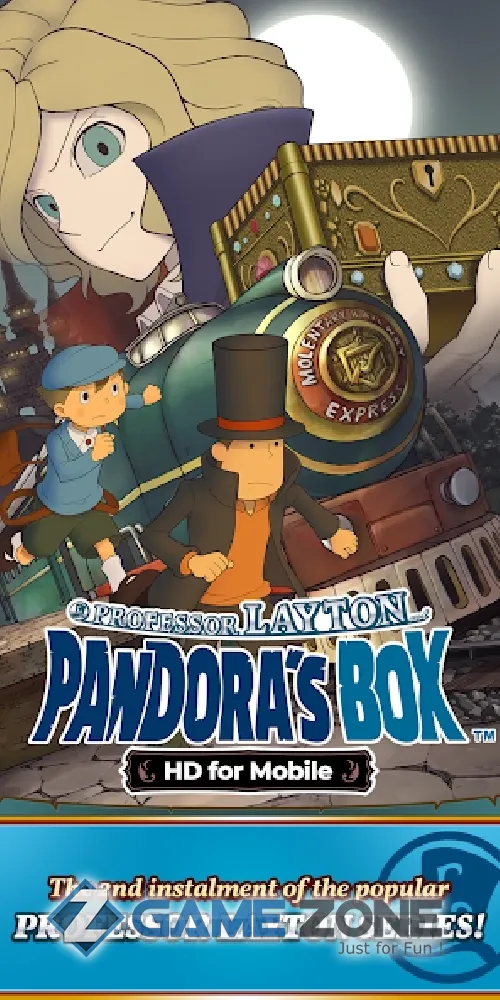 صورة من لعبة Layton: Pandoras Box in HD