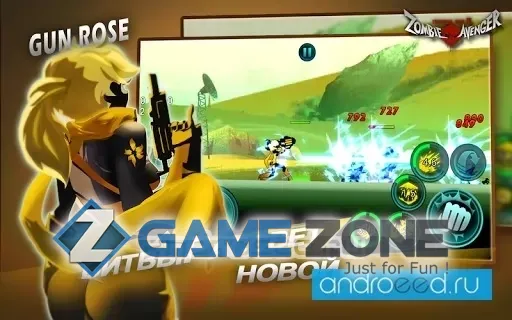 صورة من لعبة League of Stickman Zombie [Бесплатные покупки]