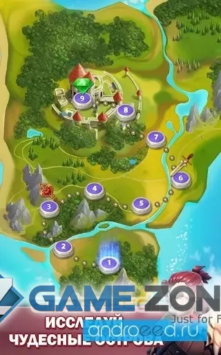 صورة من لعبة Legend of Runes Puzzle RPG