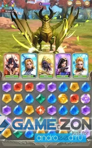 صورة من لعبة Legend of Runes Puzzle RPG