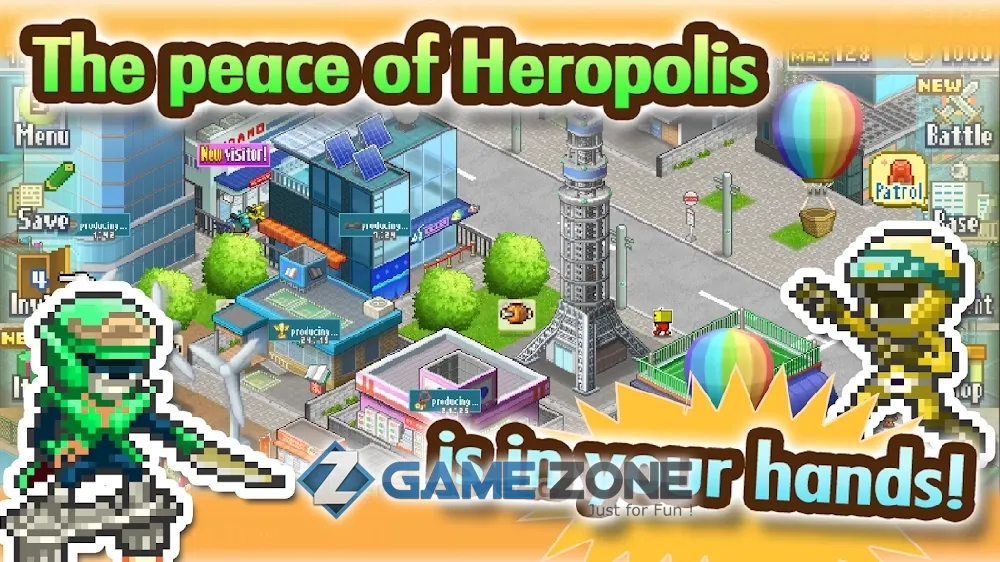 صورة من لعبة Legends of Heropolis
