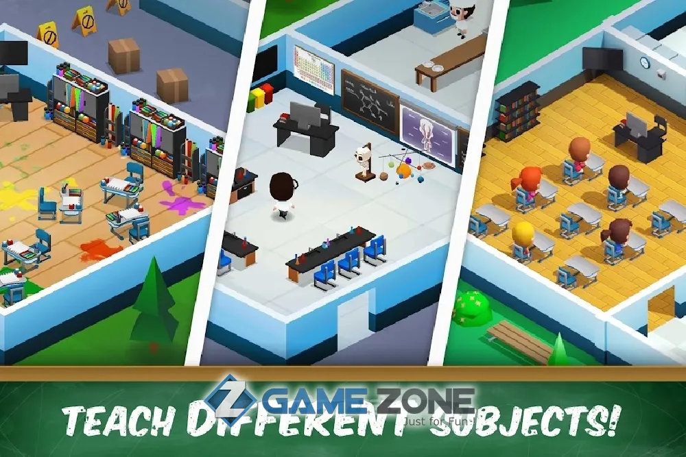 صورة من لعبة Idle High School Tycoon [Mod Money]